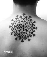 Tatuajes de mandalas en dotwork