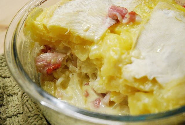 Tartiflette au chou-fleur