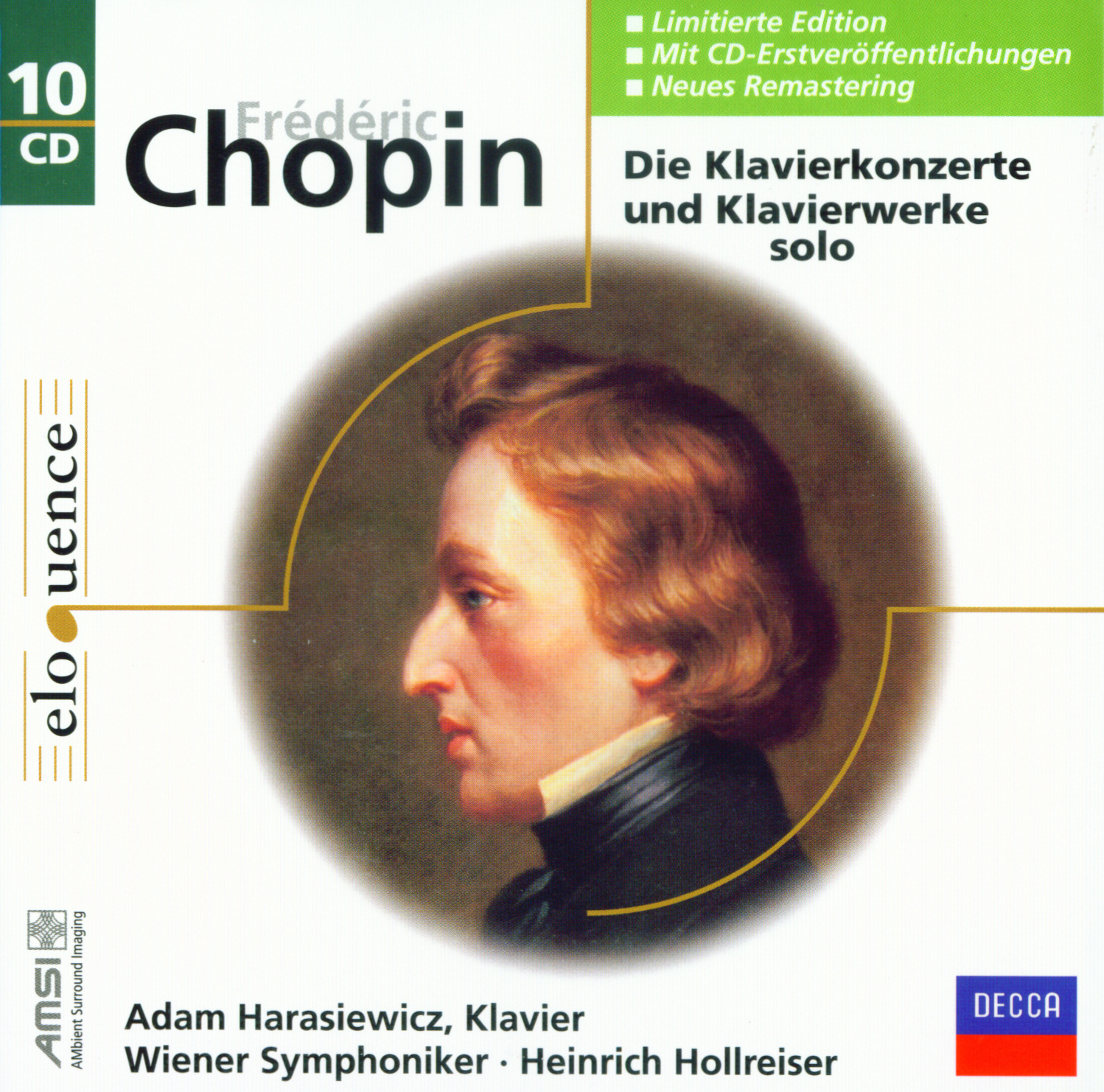 Chopin - Piano Works  (Adam Harasiewicz) - 10 CDs