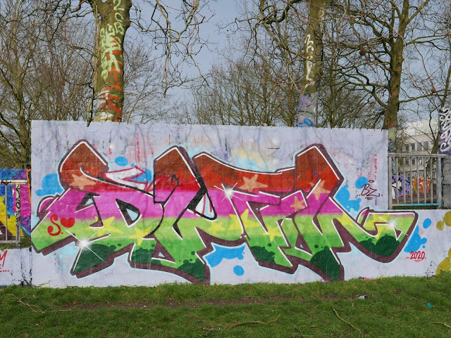 Graffiti-hotspot Arnhem, 29 februari 2020