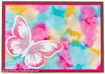 Beautiful Canvas Butterfly on a Bokeh Background