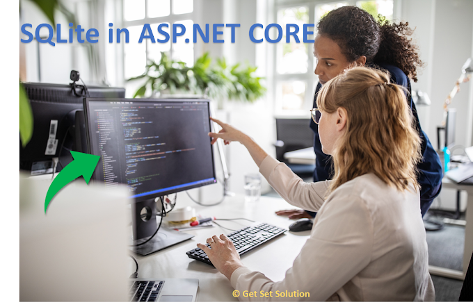 How to use SQLite in asp.net core web api or web application?