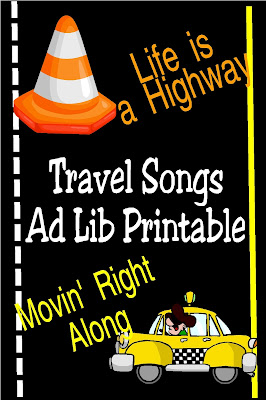Keep the kids busy and entertained on your next car trip by changing your favorite travel songs in to Ad Libs that are sure to keep everyone laughing for miles. Print out ad libs from "Life is a Highway" and "Moving Right Along" to keep your kids from the dreaded "Are we there yet?" #cartrip #summervacation #familytrip #adlib #diypartymomblog