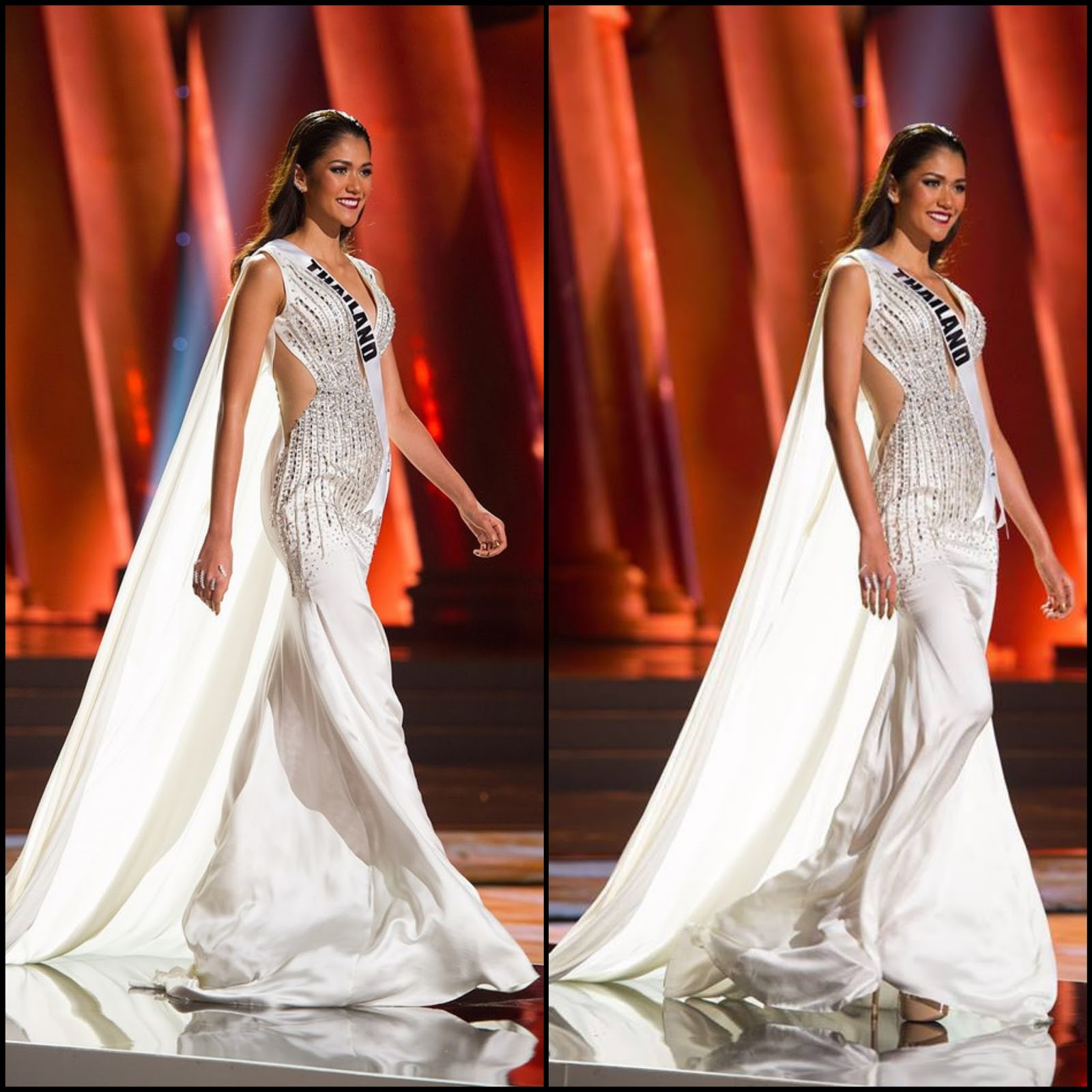 Miss Universe: evening gowns
