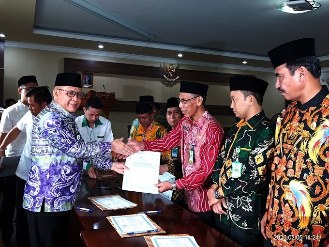 Ka.Kanwil Pinta Ka.Kankemenag Laksanakan 5 Program Prioritas Kemenag 2020