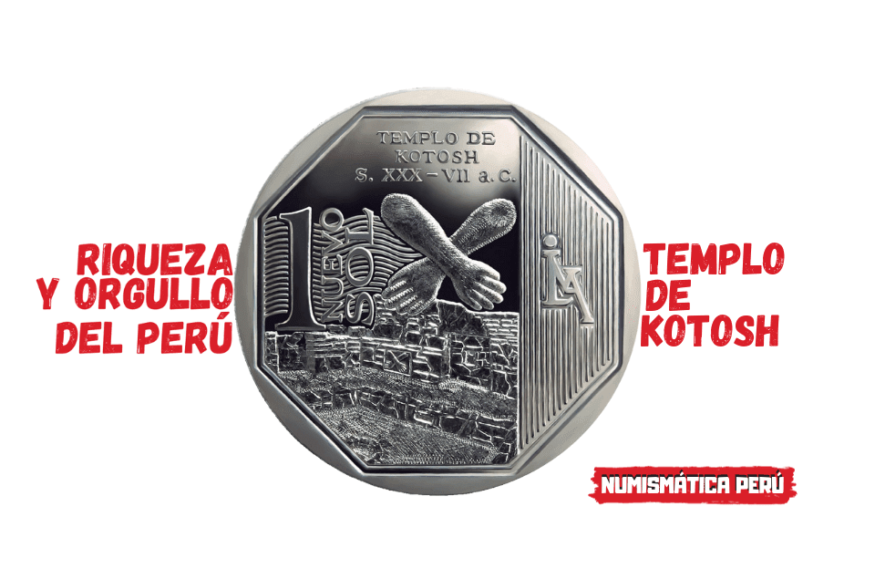 moneda del templo de kotosh, riqueza y orgullo del peru