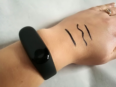 kosmetyki gosh, gosh giant pro double eye liner, eyeliner i kredka kajal 2 w 1, kosmetyki, czym zrobić perfekcyjną kreską, produkty do  zrobienia smoky eyes, recenzja, test