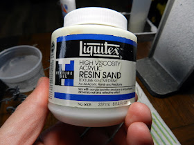 resin sand for basing