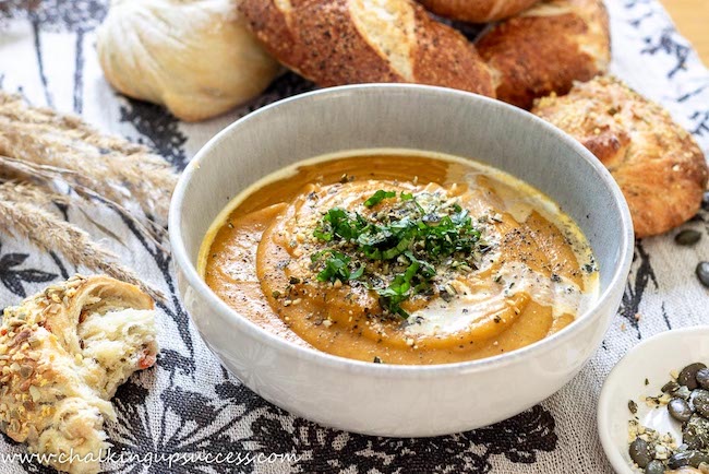 The Best Spicy Pumpkin Soup Recipe at Chalking Up Success