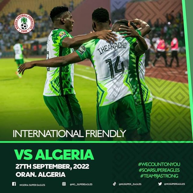 Algeria vs Nigeria, Kickoff Time, How to Watch and Other Details