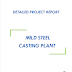 Project Report on Mild Steel Casting Plant