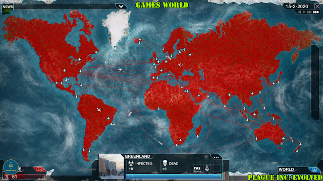 تحميل لعبة محاكي الطاعون Plague Inc : Evolved للكمبيوتر بأصغر حجم ممكن