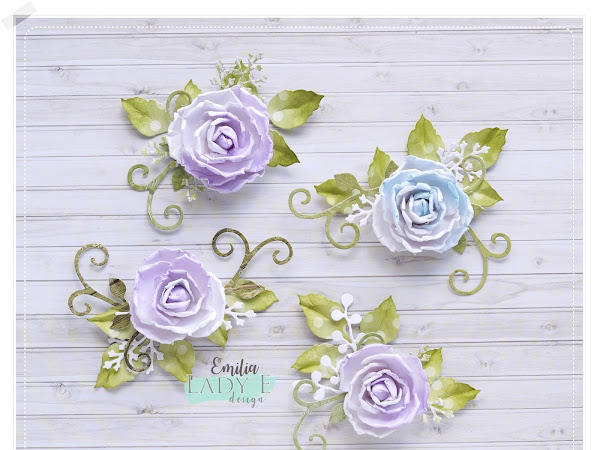 4 Flower Arrangements for Cards