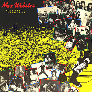 Max Webster ‎"High Class In Borrowed Shoes" 1977 second album +"Mutiny Up My Sleeve" 1978 +"A Million Vacations" 1979 +"Live Magnetic Air"1979 + "Universal Juveniles"1980 + "Diamonds Diamonds"1981 Compilation, Canada Prog Hard Rock,Art Rock,Glam Rock,AOR   (Symphonic Slam,Rainbow-UK,The Grass Company, Toronto Together,The Hunt-members)