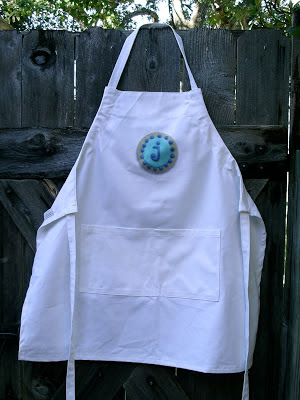 Cookie Initial Apron by Nina's Show & Tell