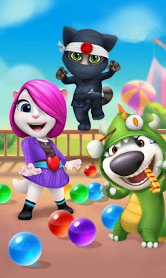 Talking Tom Bubble Shooter Mod+Apk v1.3.2.741 (Unlimited All)