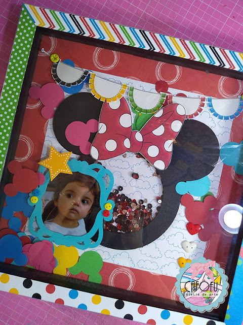 QUADRO SCRAP MINNIE