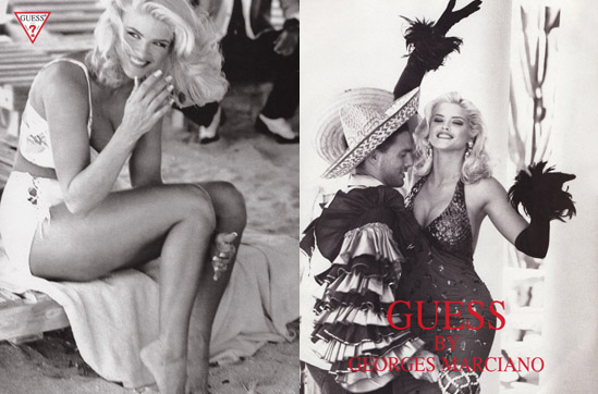 anna nicole smith guess. Anna Nicole & Guess