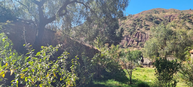 Besuch der Bildungseinheit von Toroca Bolivien. Auch hier bekommen alle Kinder nach dem Schülergottesdienst zur Unterstützung Schulmaterial aus Ihren Spenden.