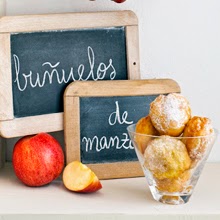 BUÑUELOS DE MANZANA