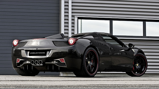 Fotos de Carros Ferrari 458 Spider Wheelsandmore Tuning