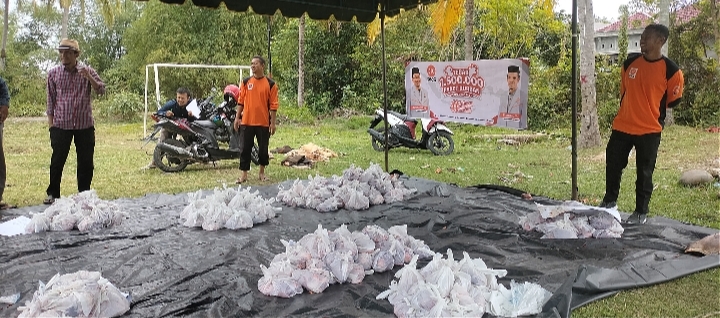PKS Bireuen Adakan Halal Bihalal dengan Menu Kuah Beulangong Aceh Rayeuk