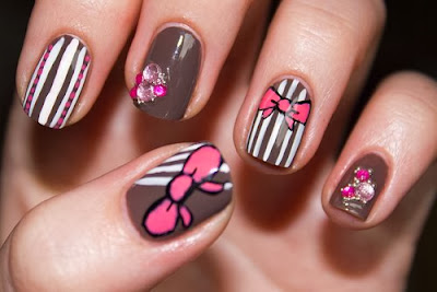 Imagens de Unhas Decoradas da Minnie