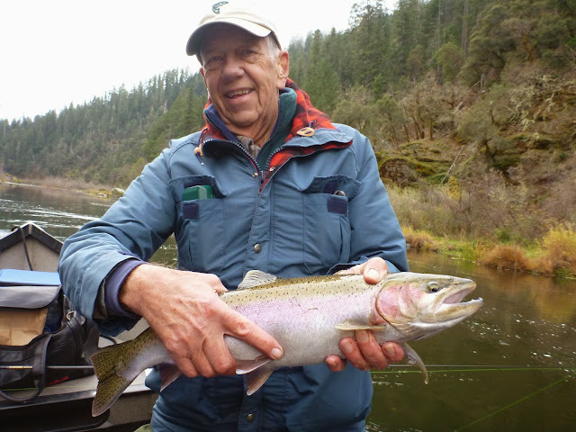 Steelhead fishing on the Klamath River with Ironhead Guide Service