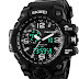 SKMEI Analog Digital Quartz Men's Watch with Silicone Strap - AD1155