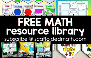 free math resource library