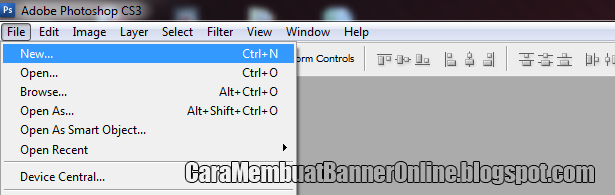 Cara Membuat Banner di Photoshop Cs3