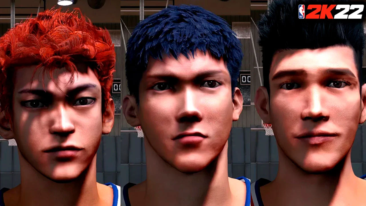 NBA 2K22 Slam Dunk Cyberfaces