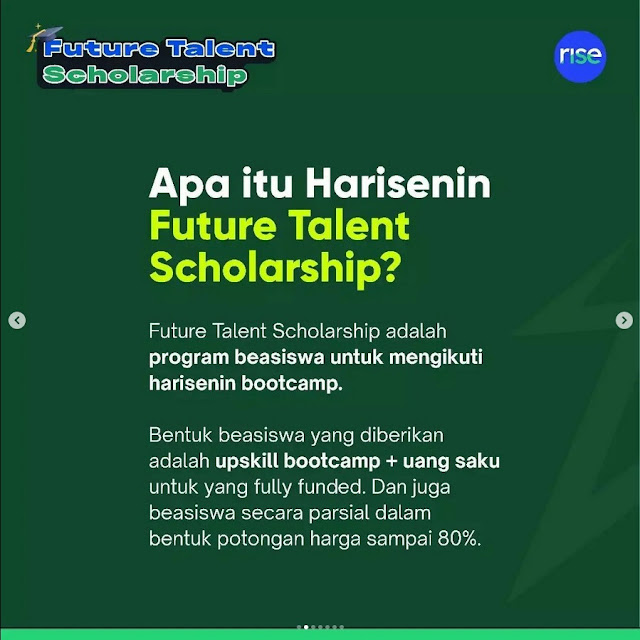 BEASISWA HARISENIN Future Talent Scholarship