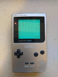 game boy light portatil de nintendo con luz