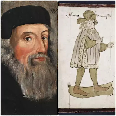 Two prose writers of the middle English period, who claim some attention are Sir John Mandeville and John Wycliffe.