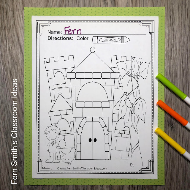 Download These Fairy Tales Coloring Book Pages Today!