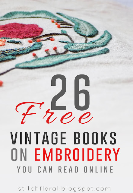 26 free vintage embroidery books you can read online