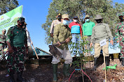 Program Revolusi Hijau Satu Juta Pohon Digelar Pemkab Tapin dan TNI