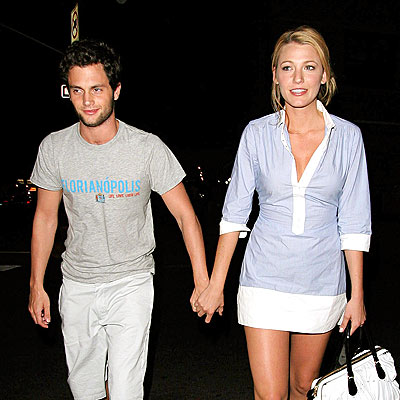 Blake Lively And Penn Badgley