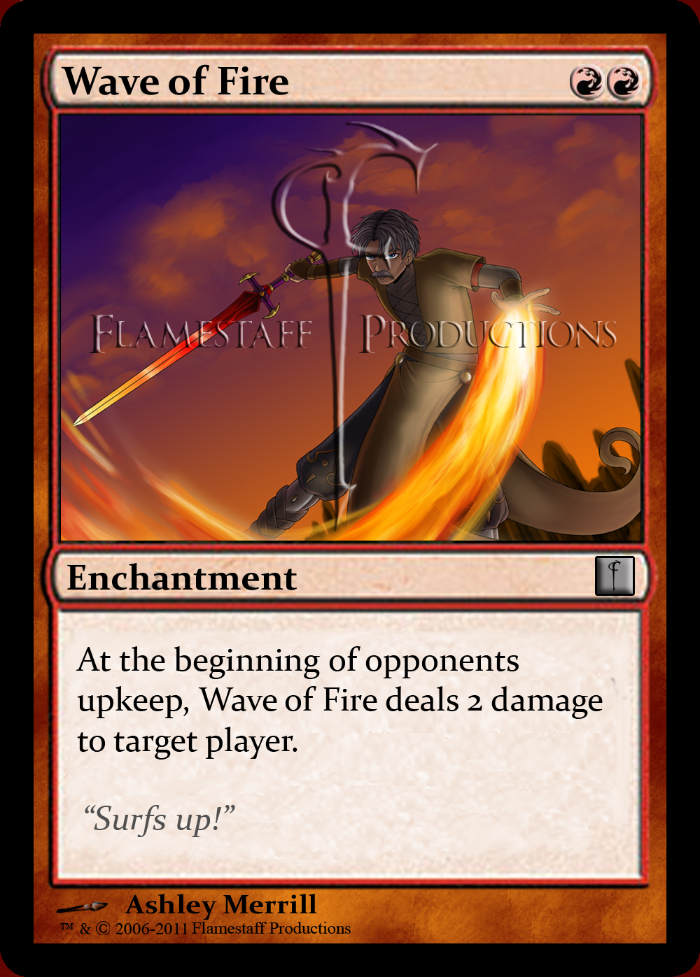 Flamestaff: XXIX- Magic Cards
