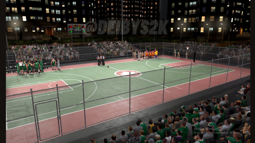 Outdoor Court v1 by Deibys2KMod | NBA 2K22