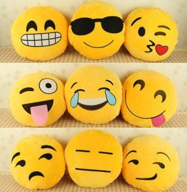 Cómo hacer almohadones con forma de emojis