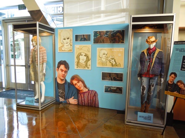 Skeleton Twins film costume display