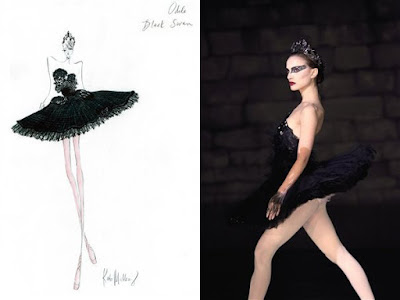 black swan dress