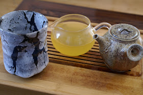 kyusu par Taisuke Shiraiwa et yunomi par Yamane Seigan