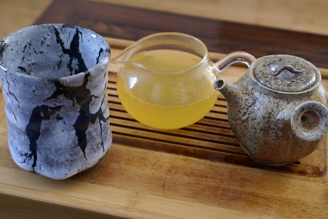 kyusu par Taisuke Shiraiwa et yunomi par Yamane Seigan