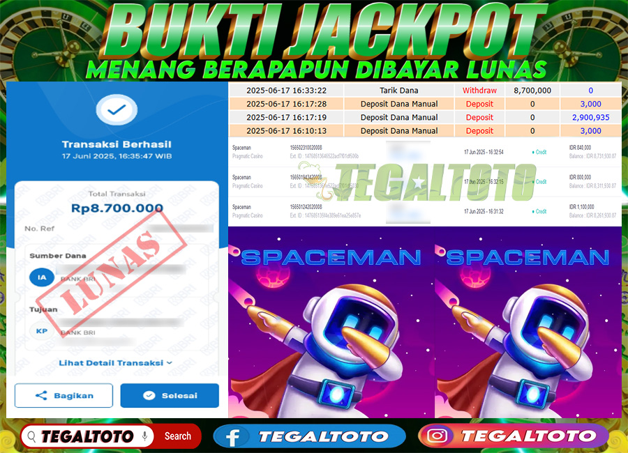 Bukti Jackpot
