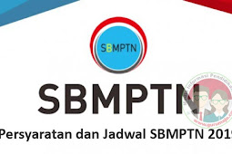 Persyaratan dan Jadwal SBMPTN 2019 (Tahun Akademik 2019/2020)