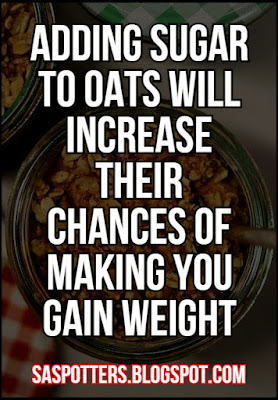 Added sugar makes oatmeal a fattening food