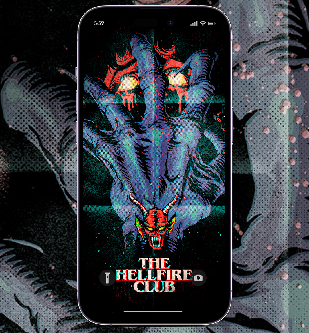 Hellfire Club Poster by Stranger Things Series  Displate  Club poster Stranger  things logo Stranger things print
